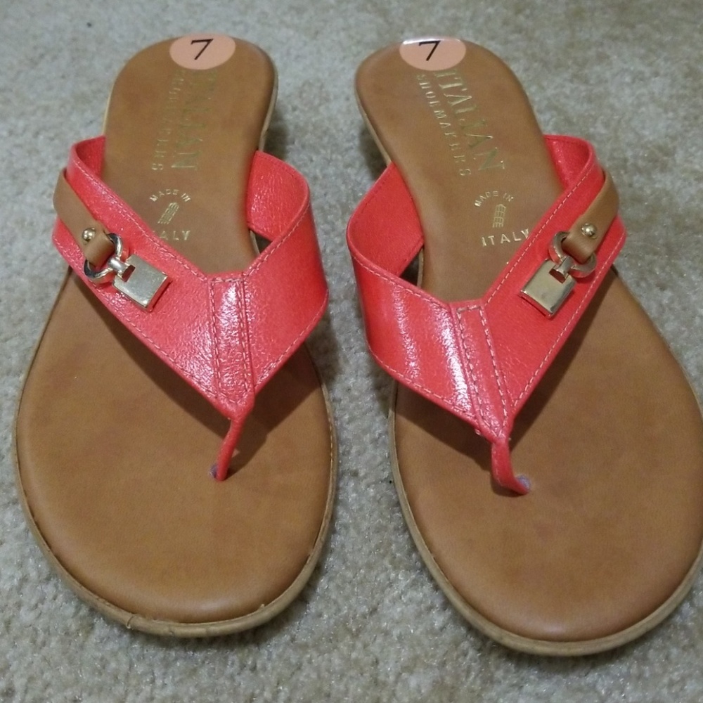 Italian Shoemakers Sandals *NEVER WORN*